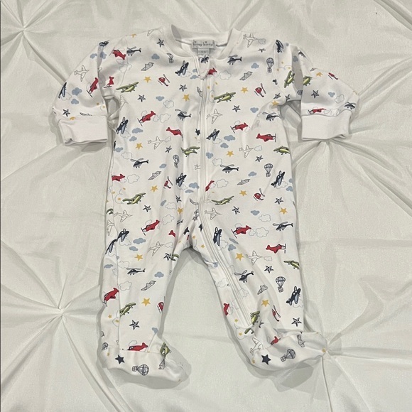 Kissy Kissy Other - Kissy Kissy White Footie with Colorful Animal Print